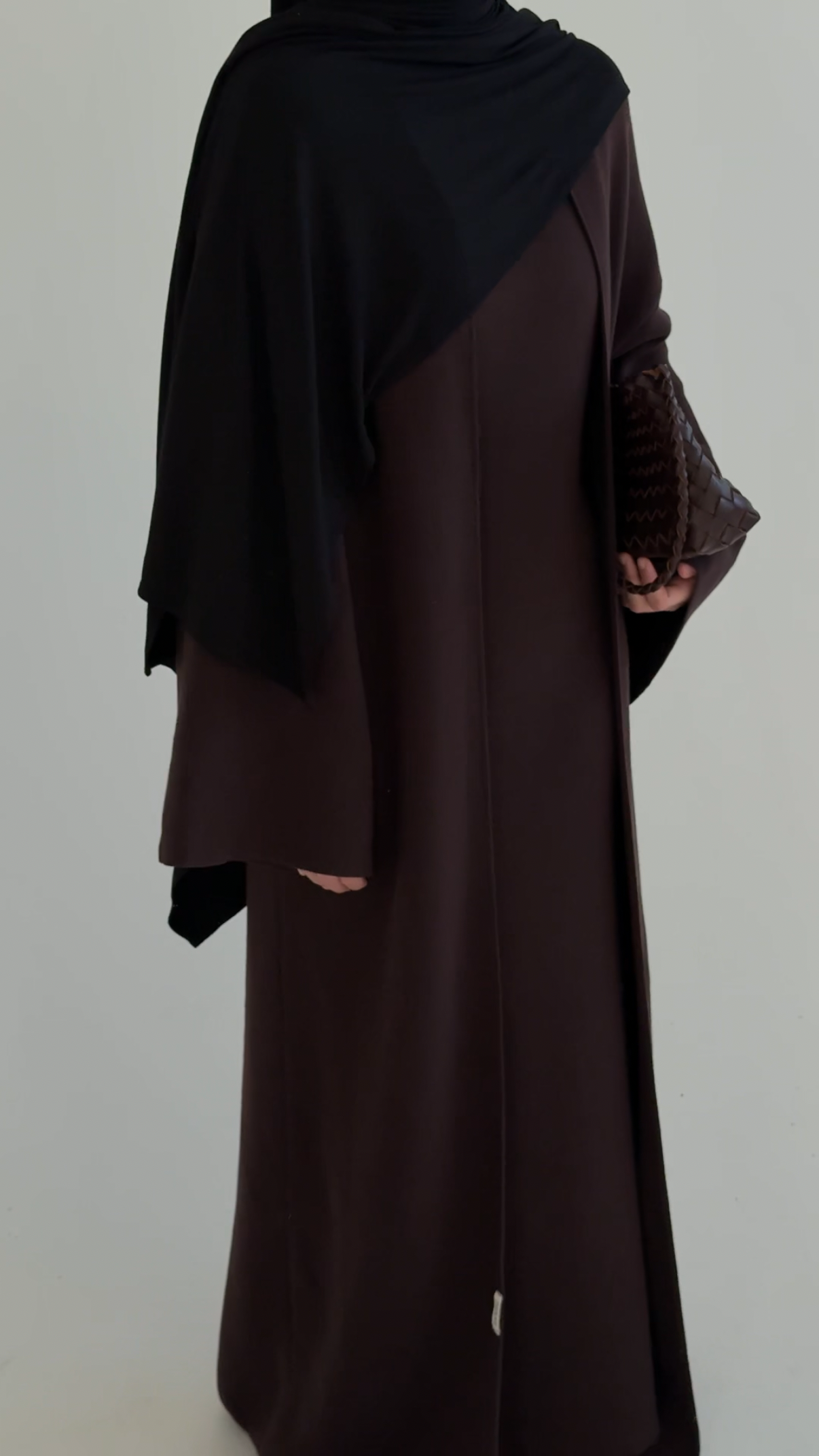 KNITTED ABAYA SET
