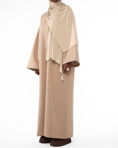SWEATER DRESS - POWDER
