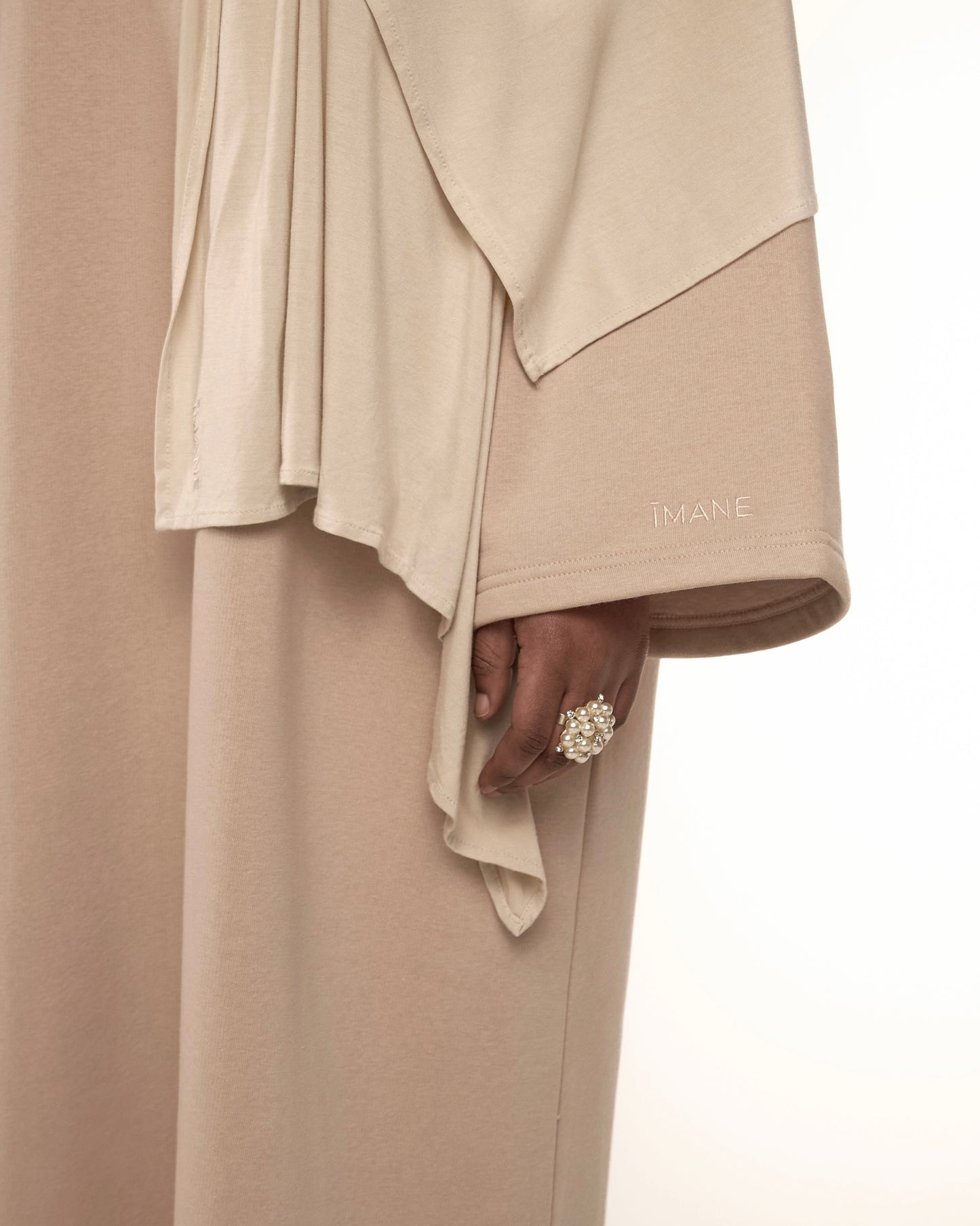SWEATER DRESS - POWDER